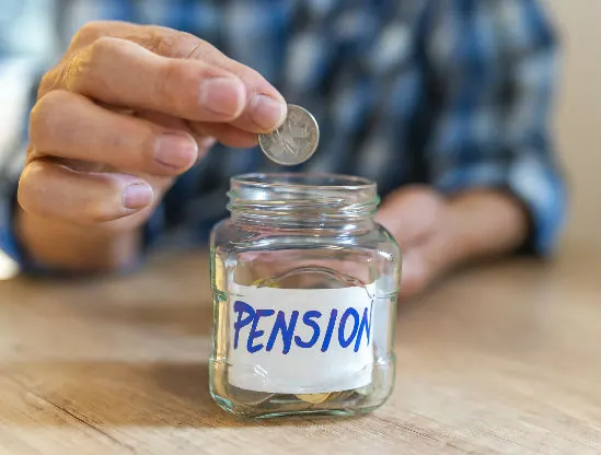 Aporte mensual a fondo de pensión