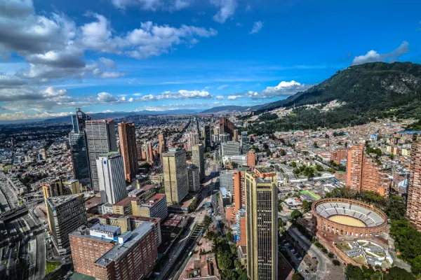 La vista de Bogotá